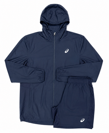 Asics Grey Jacket & Short Set