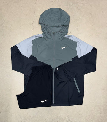 Nike Black/Grey Jacket & Short Set