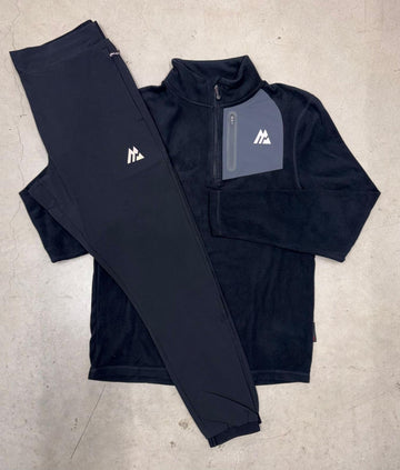 Montirex Black Fleece Tracksuit