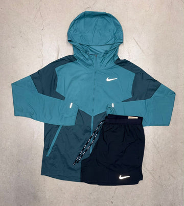 Nike Teal Jacket & Short Set
