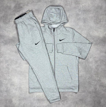 Nike Grey Pro Fleece Tracksuit