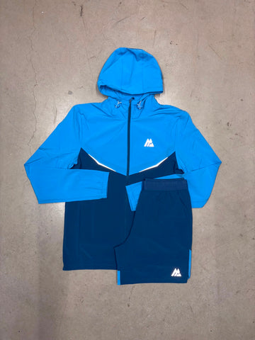Montirex Blue Jacket Short Set