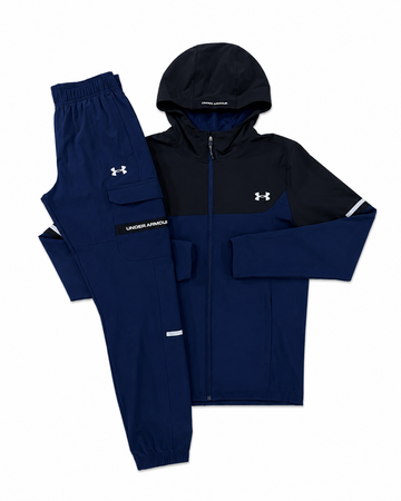 Under Armour Navy & Black Tracksuit
