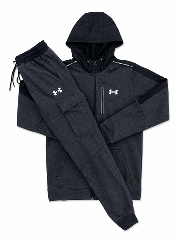 Under Armour Charcoal Black Tracksuit