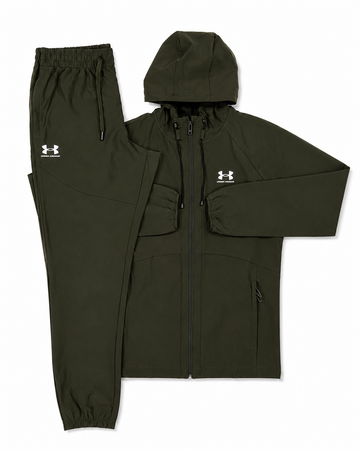 Under Armour Olive Green Tracksuit