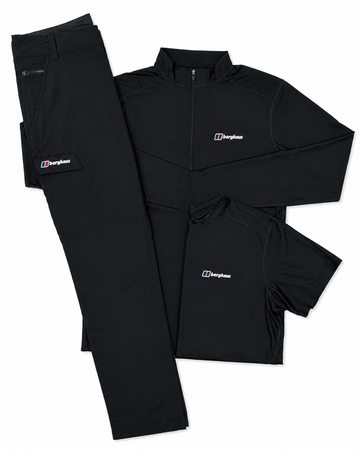 Berghaus Black 3-Piece Set