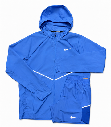 Nike Royal Blue Jacket & Short Set