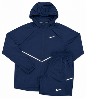 Nike Navy Jacket & Short Set