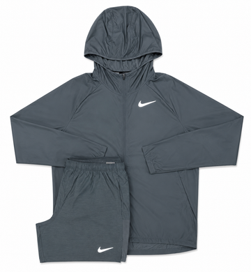 Nike Dark Grey Jacket & Short Set