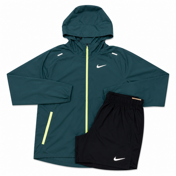 Nike Teal Jacket & Short Set