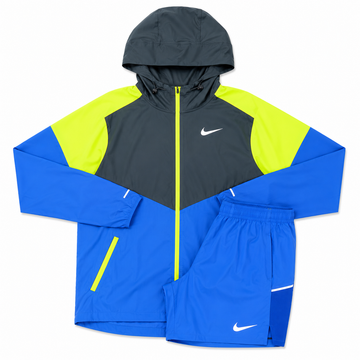 Nike Blue Volt Jacket & Short Set