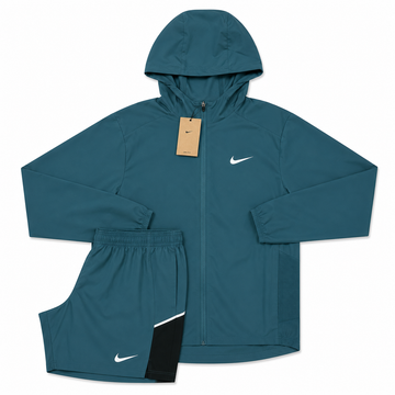 Nike Teal Jacket & Short Set