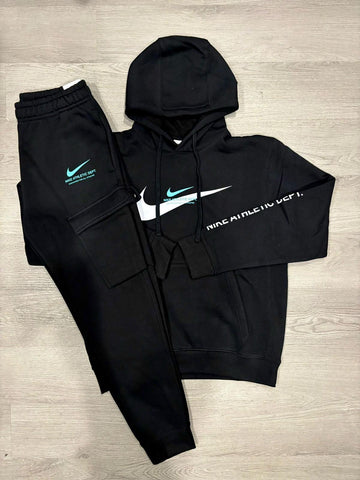 Nike Black Athletic Dept Tracksuit